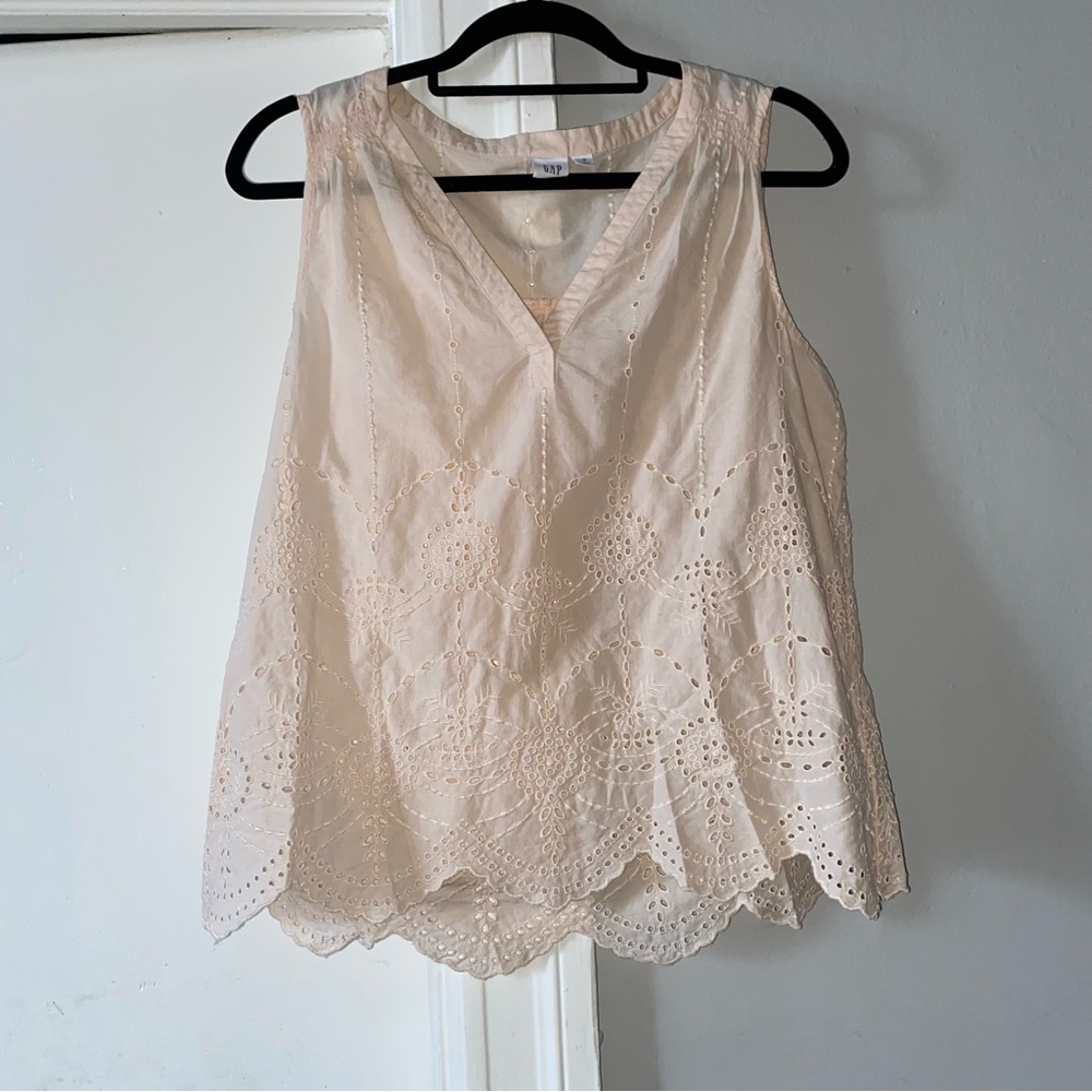 GAP Sleeveless linen blouse